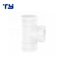 Good Quality PVC/UPVC Drainage Rubber Joint Plastic Pipe Fittings Inspection Port Tee